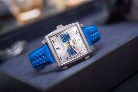 tag heuer monaco blue face replica